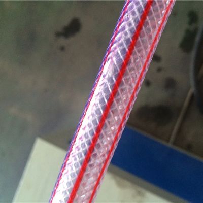 PVC Granules Raw Material PVC Soft Hose Machine / Production Line with ABB Frequency Controller Inverter