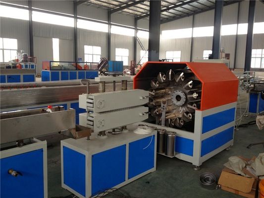 PVC Granules Raw Material PVC Soft Hose Machine / Production Line with ABB Frequency Controller Inverter