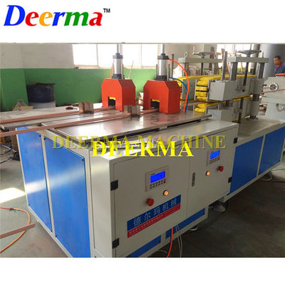 High Capacity 16-63mm PVC Double Pipe Extrusion Machine Line with SJZ65/132 Extruder 180kg/h 250kg/h