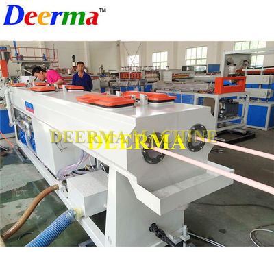 High Capacity 16-63mm PVC Double Pipe Extrusion Machine Line with SJZ65/132 Extruder 180kg/h 250kg/h