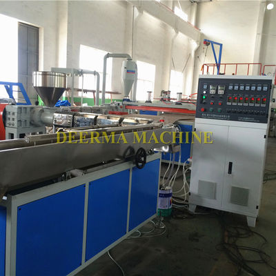 Single-screw Design PVC Braided Fiber Reinforced Hose Extrusion Machine for 4 KG Production Capacity