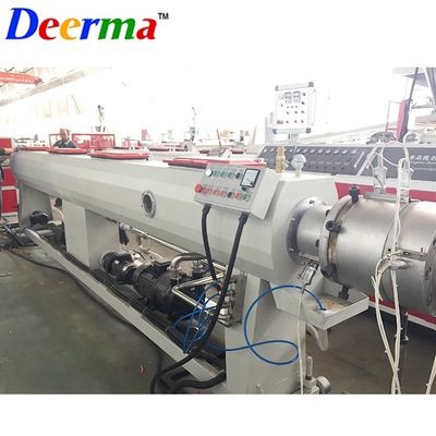 PVC Plastic Pipe Extrusion Machine with Large Diameter Capacity 180kg/h 250kg/h PVC Pipe Diameter 75-160mm or 20-110mm