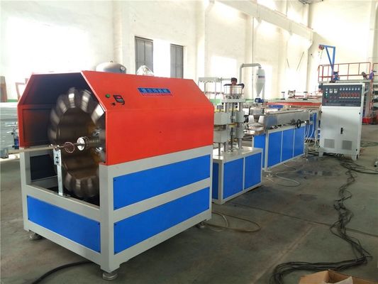 65mm Screw Diameter PVC Fiber Soft Hose Machine / Extrusion Production Line made of PVC Granules