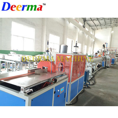 80kw / 60kw Power Pvc Water Hose Machinery Pipe Production Line for Customer Requirements