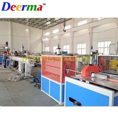 Professional Pvc Pipe Production Machine with Tractor Speed 0.8-10m/min and SIEMENS Contactor