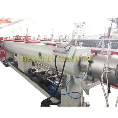 SIEMENS Contactor PVC UPVC Pipe Extruder Making Machine with 80kw/60kw Power Output Efficiency Control