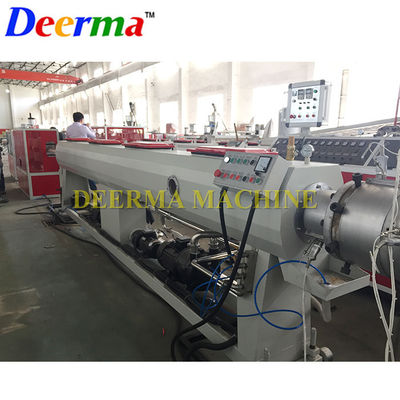 18kw Power PVC Pipe Extrusion Production Equipment with 60rpm Screw Speed