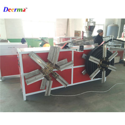 5 KG SCHNEIDER Contact pp Pe Pvc Plastic Single Wall Corrugated Pipe Machine for Manufacturing