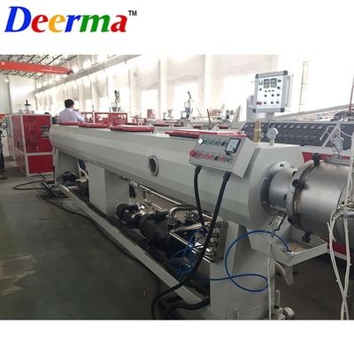 60 Rpm PVC Pipe Machine 50kw PVC Profile Extrusion Machine Customized