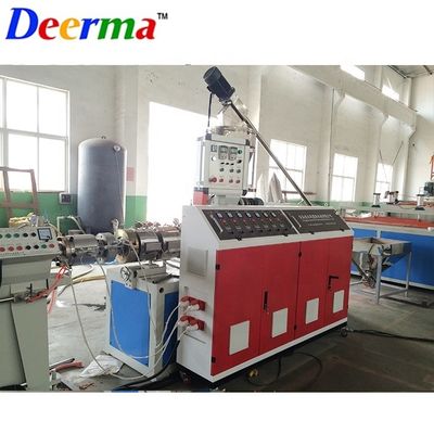 22kw PVC Pipe Machine 20mm - 63mm 20mm - 40mm  Counter Rotating Extruder