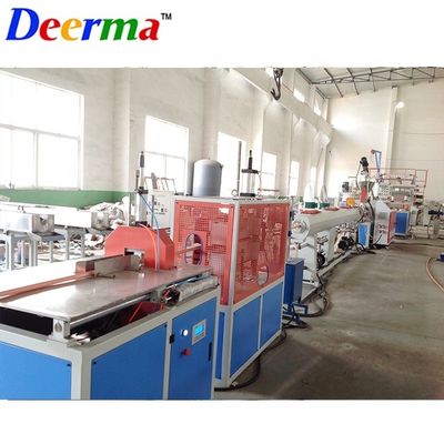 22kw PVC Pipe Machine 20mm - 63mm 20mm - 40mm  Counter Rotating Extruder