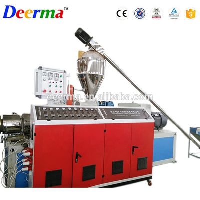 22kw PVC Pipe Machine 20mm - 63mm 20mm - 40mm  Counter Rotating Extruder