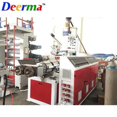 80kw Double Pipe Extrusion Line 380V 50HZ PVC Pipe Extrusion Machine Line