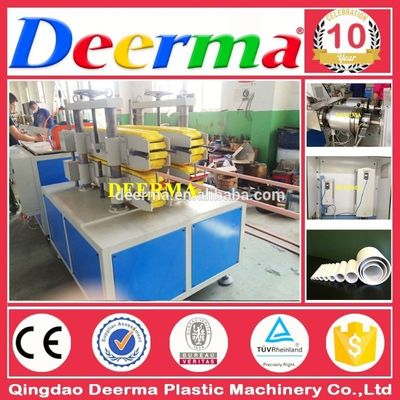 Customized PVC Pipe Machine 220V / 380V / 415V / 420V / 440V PVC Pipe Extrusion Line