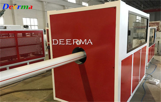37kw PVC Pipe Extruder Machine 63mm - 200mm Counter Rotating Twin Screw Extruder