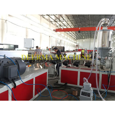 High Productivity Extruder Plastic Machine 160mm - 250mm HDPE Extrusion Line 8 Kg Capacity
