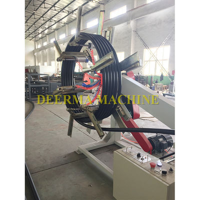 High Productivity Extruder Plastic Machine 160mm - 250mm HDPE Extrusion Line 8 Kg Capacity