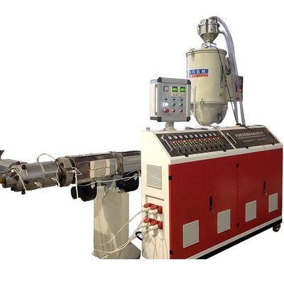 80kw Pipe Manufacturing Machine 250kg/h - 350kg/h PE Pipe Production Line