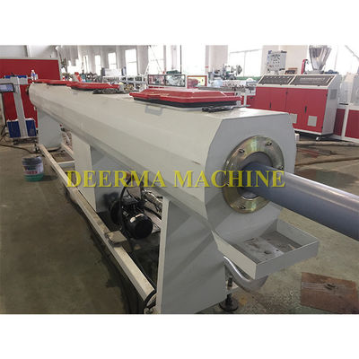 High Speed HDPE Pipe Machine SJ90/30 Tube Extrusion Line 4-12m/Min Tractor Speed