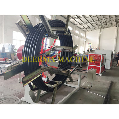 Customized HDPE Pipe Machine 160mm - 250mm Water Supply Pipe Machine