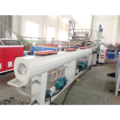 20kw HDPE Pipe Machine 40 kg/h - 80 kg/h HDPE Pipe Making Machine With Omron Temperature Controller