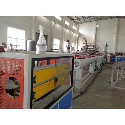 20kw HDPE Pipe Machine 40 kg/h - 80 kg/h HDPE Pipe Making Machine With Omron Temperature Controller