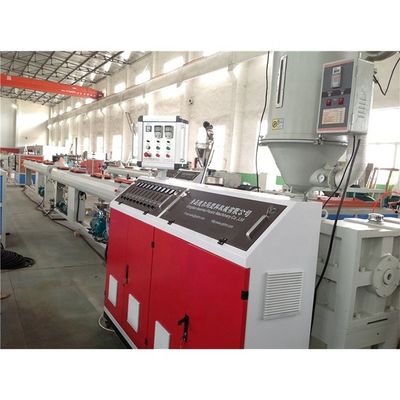 SJ65/30 PPR Pipe Extruder 80kg/H - 120kg/H Plastic Pipe Manufacturing Machine