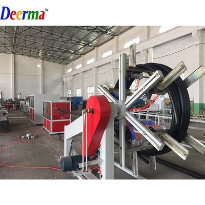 Drain Pipe Making Machine 250kg/h - 350kg/h Pipe Manufacturing Machines With SIEMENS Inverter