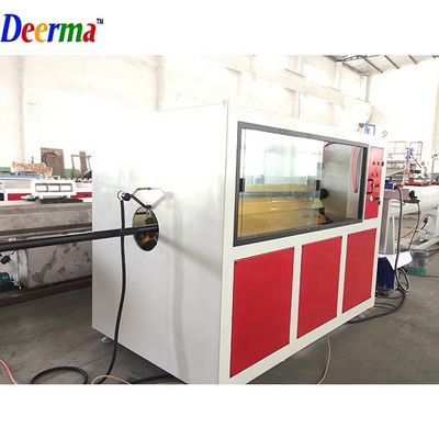 250kg/H - 350kg/H PPR Pipe Extruder Customized HDPE Pipe Extruder Machine