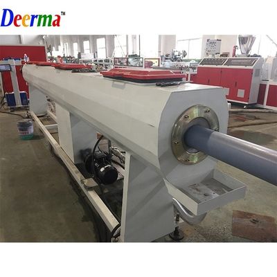 Customized PPR Pipe Manufacturing Machine 75mm - 160mm HDPE Pipe Machinery