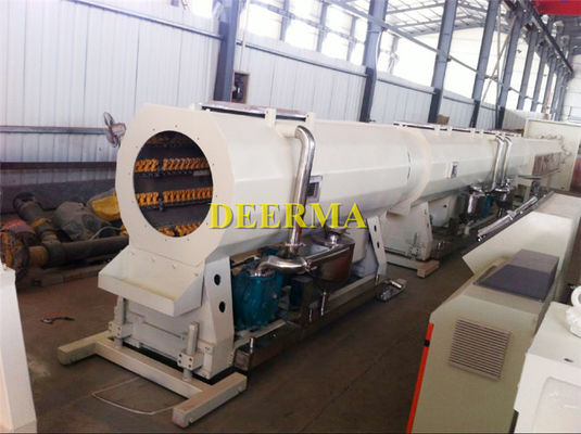 280kw HDPE Pipe Machine 110mm 250mm HDPE Pipe Extruder With OMRON Temperature Controller