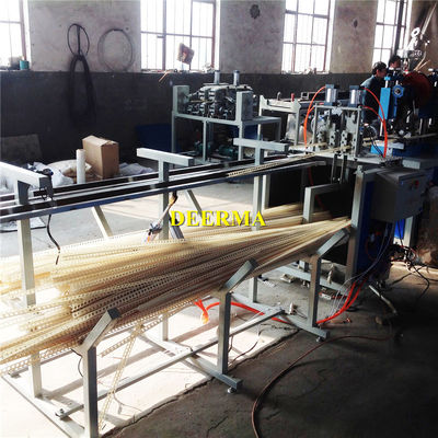 Angle Bead Plastic Profile Machine 22kw Double Screw Extruder 70kg/hr - 120kg/hr