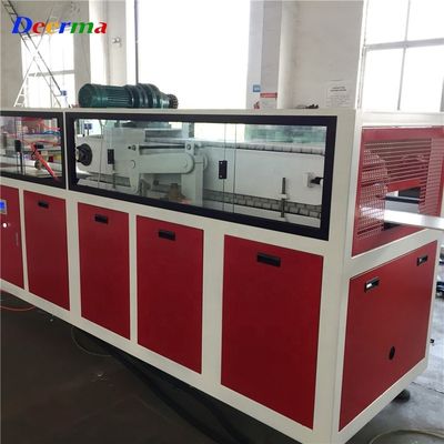 70kw PVC Window Extruder Customized PVC Window Profile Extrusion Line 380V
