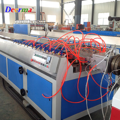 180kg/h - 250kg/h WPC Decking Board Machine 55Rpm WPC Flooring Extrusion Machine Speed 1-5m/Min