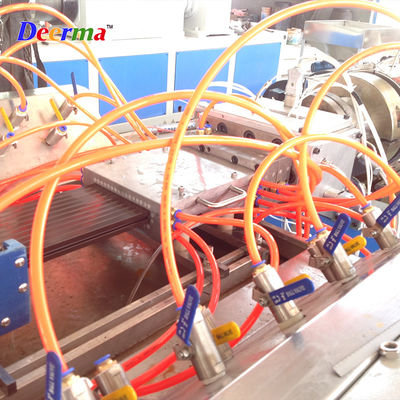 Double Screw WPC Decking Machine 180kg/hr - 250kg/hr WPC Profile Making Machine