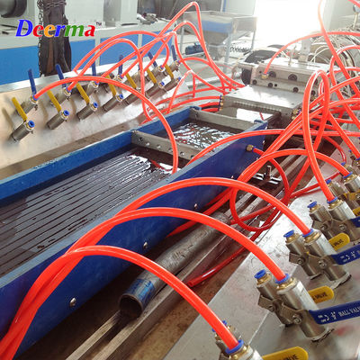 45kw WPC Decking Making Machine 180kg/hr - 250kg/hr WPC Profile Extrusion Line