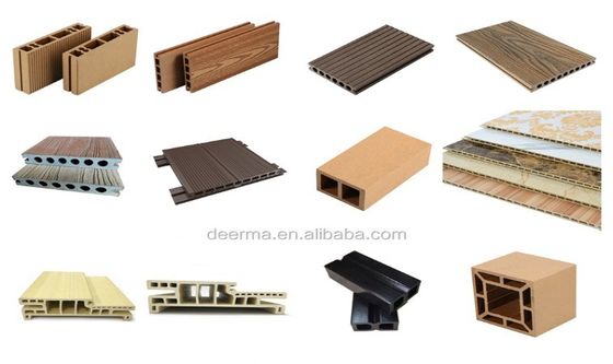 Customized WPC Profile Extrusion Machine 380V / 50HZ WPC Profile Production Line