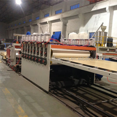 160kw PVC Foam Board Machine 200kg/h - 500kg/h Foam Sheet Making Machine