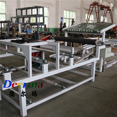 PVC Loop Mat Making Machine 380V - 440V Plastic Mat Machine 30 1 Screw L/D Ratio
