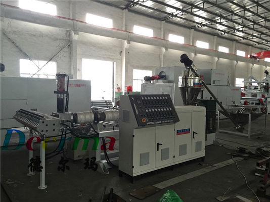 Automatic PVC Mat Making Machine 120kw Mat Making Equipment 30 1 Screw L/D Ratio