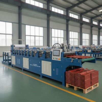 Automatic PVC Tile Roof Sheet Machine Suitable to Produce Glazed Or T Shape Roofing Tile with Operation and Durable Design