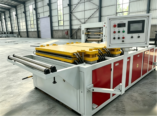 Customized Voltage PVC Roof Tile Machine Featuring 98 KW Power and Product Size 840 910 930mm Suitable for Roofing Applications