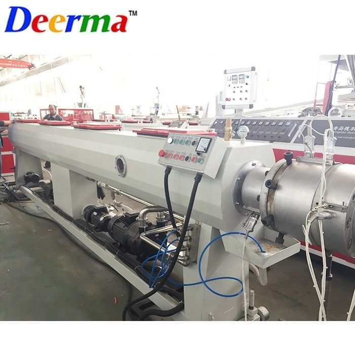 PVC Plastic Pipe Extrusion Machine with Large Diameter Capacity 180kg/h 250kg/h PVC Pipe Diameter 75-160mm or 20-110mm