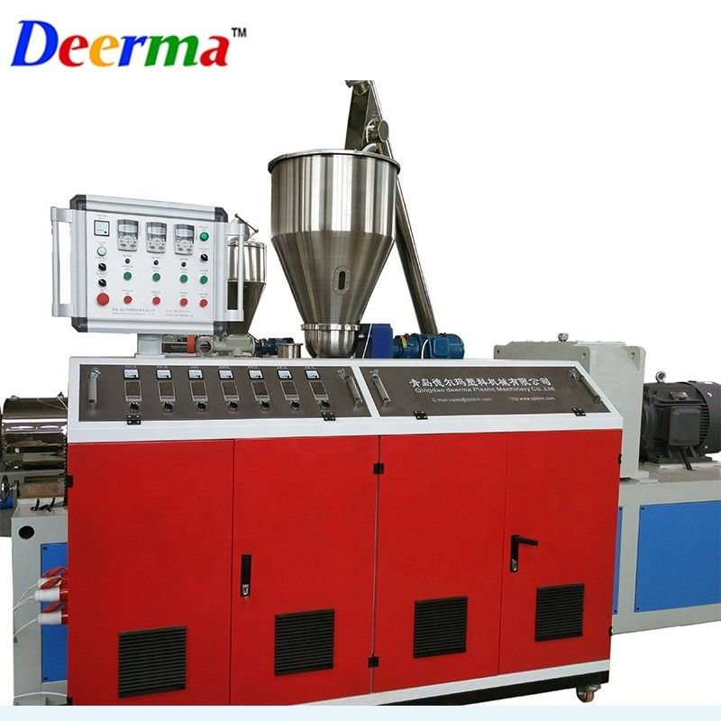 Customized PVC Pipe Machine 20mm - 110mm PVC Profile Extruder Machine