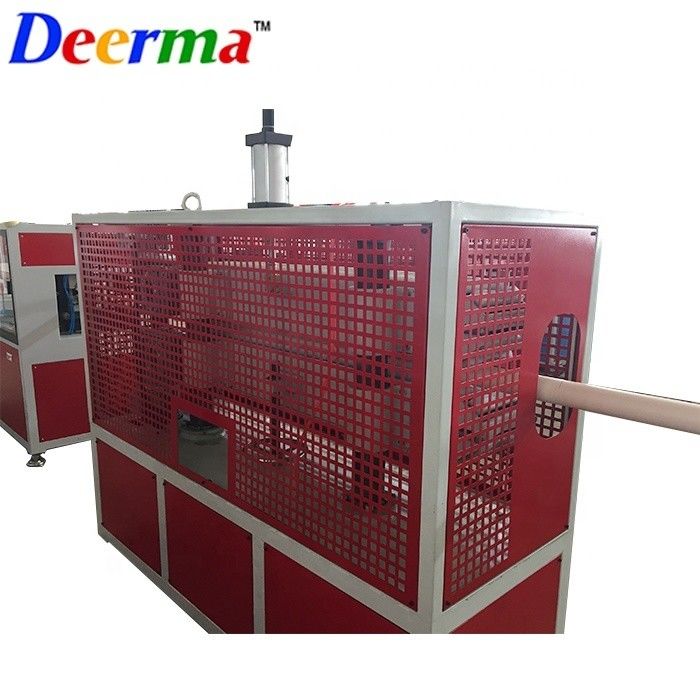 75mm - 160mm PVC Pipe Machine 220 / 380 / 415 / 420 / 440V PVC Pipe Extruder Line