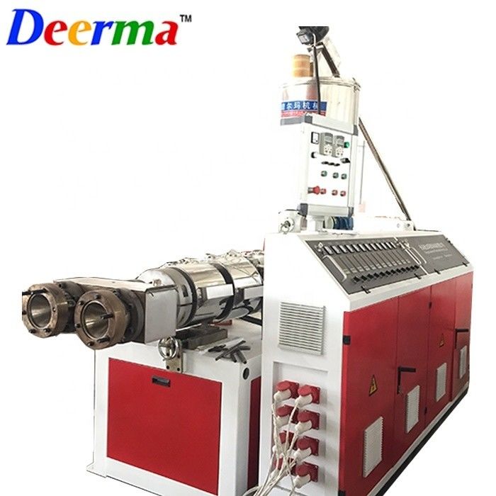 80kw Double Pipe Extrusion Line 380V 50HZ PVC Pipe Extrusion Machine Line