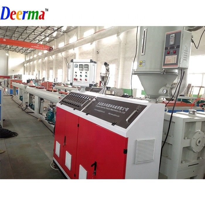 415V / 440V PE Pipe Production Line 160mm - 250mm Polyethylene Pipe Making Machine