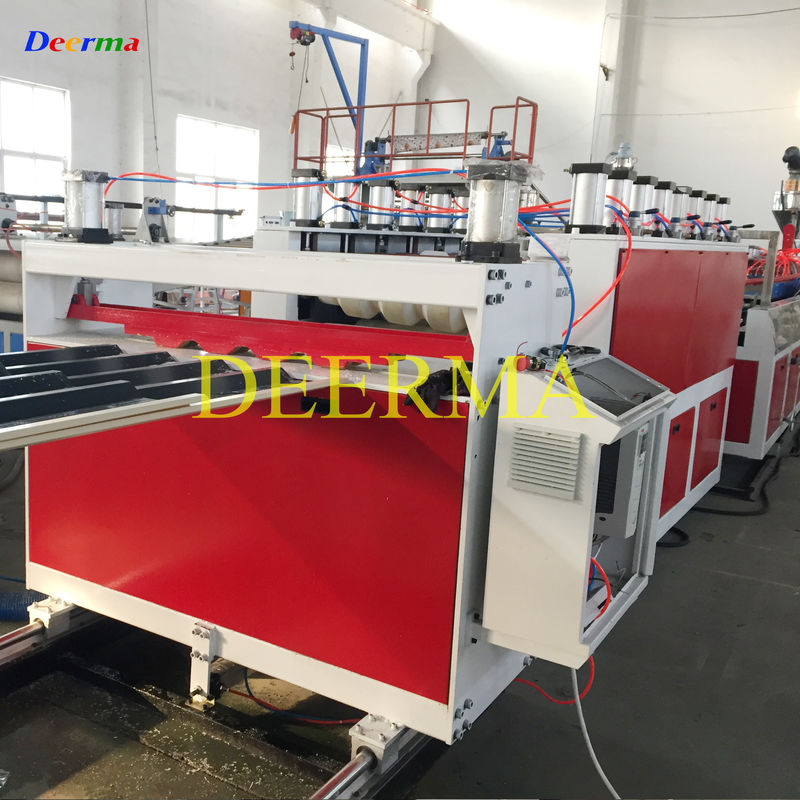 Customized Plastic Roof Tile Machine 350kg/h - 400kg/h Roofing Sheet Making Machine